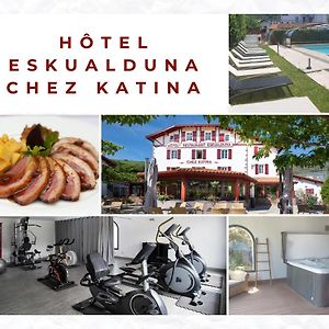 Hotel Eskualduna Chez Katina Saint-Martin-dʼArrossa Exterior photo