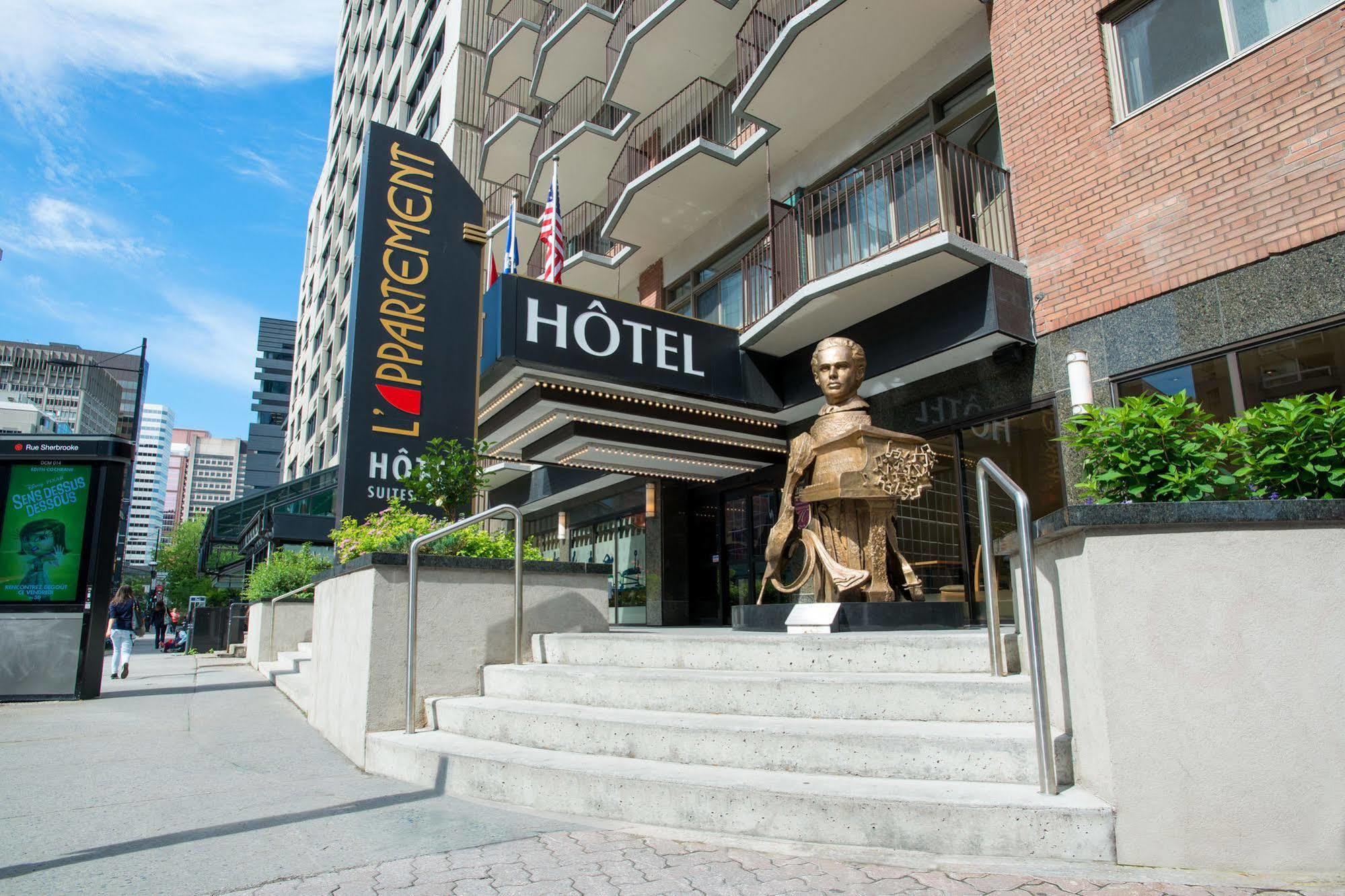L'Appartement Hotel Montréal Esterno foto