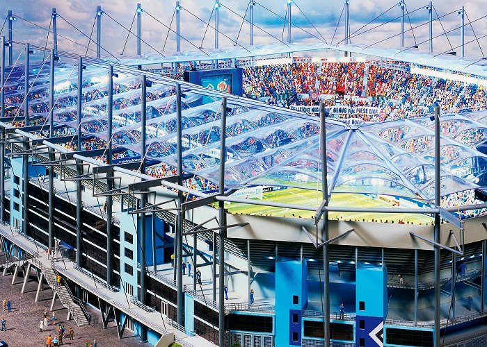 Volksparkstadion Volksparkstadion | Miniatur Wunderland Hamburg photo