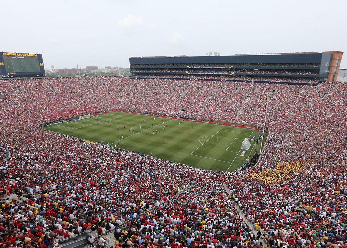 Michigan Stadium Chelsea will take on Real Madrid in America's biggest stadium in ... photo