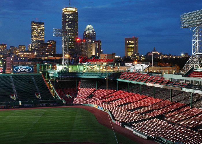 Fenway Park Boston Skyline and Fenway Park · The Urban Imagination photo