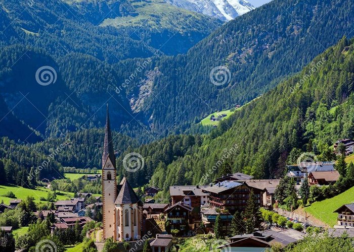 Grossglockner Heiligenblut Church in Austria Stock Photo - Image of peak, forest ... photo