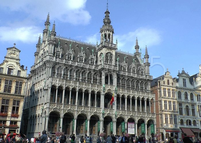 Maison Grand Place The Maison du Roi, Grand Place, Brussels... | Stock Video | Pond5 photo