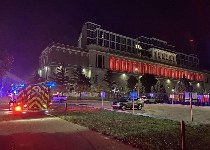 Memorial Stadium UPDATE: Champaign firefighter hurt battling Memorial Stadium fire ... photo