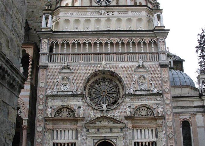 Cappella Colleoni Façade of the Cappella Colleoni by AMADEO, Giovanni Antonio photo