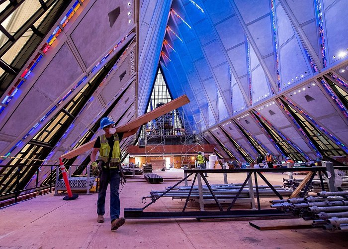 United States Air Force Academy AFCEC restoring iconic Cadet Chapel at U.S. Air Force Academy ... photo