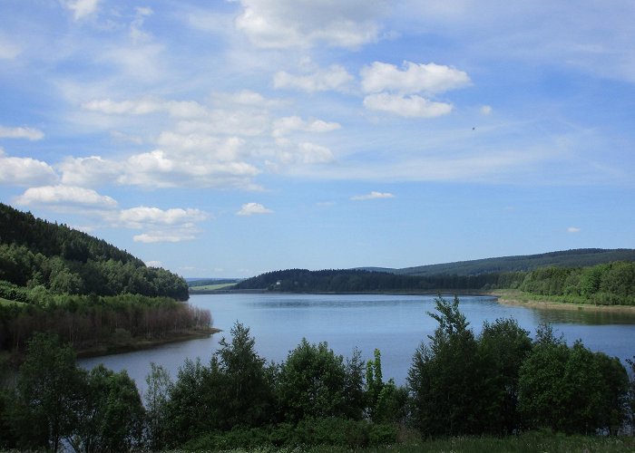 Saidenbach lake The most beautiful motor bike routes in Český Jiřetín | Outdooractive photo