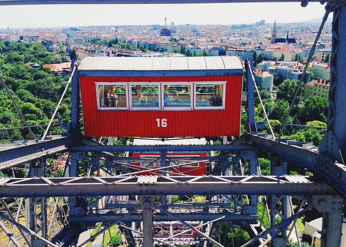 Giant Ferris Wheel When in Vienna: go on the Riesenrad! The Viennese giant ferris ... photo