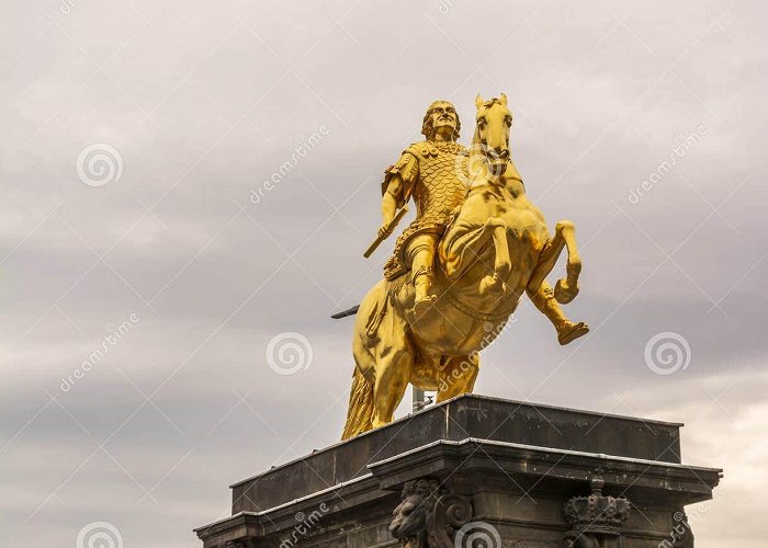 Goldener Reiter The Goldener Reiter - Golden Rider, Dresden, Saxony Stock Image ... photo