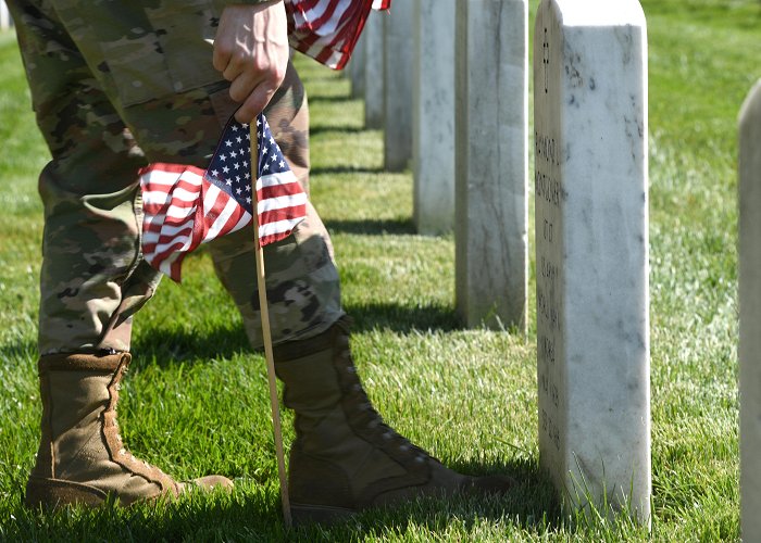 Arlington National Cemetery Flags-In” at Arlington National Cemetery > Air Force Retiree ... photo