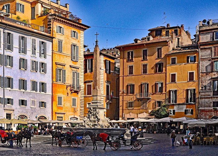 Piazza della Rotonda More than 3000 years of history in Piazza della Rotonda, Rome : r ... photo