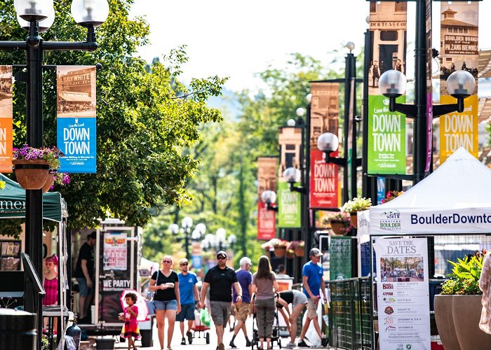 Pearl Street Mall Pearl Street Mall, Boulder, Colorado, U.S. - Pedestrian Mall ... photo