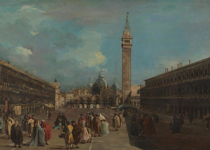 Piazza San Marco Francesco Guardi | Venice: Piazza San Marco | NG210 | National ... photo