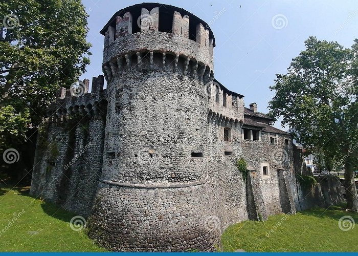Visconteo Castle Locarno Castle: a Journey through Time Stock Photo - Image of ... photo