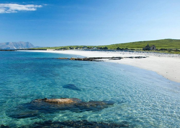 Inishkea North Early Monastery The secret tropical Irish island with incredible white beaches ... photo