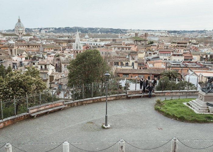 Trinita dei Monti Trinità dei Monti, the Pincio & Villa Borghese, Rome ... photo