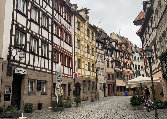 Weissgerbergasse Weissgerbergasse, a street of half-timbered homes in Nuremberg ... photo