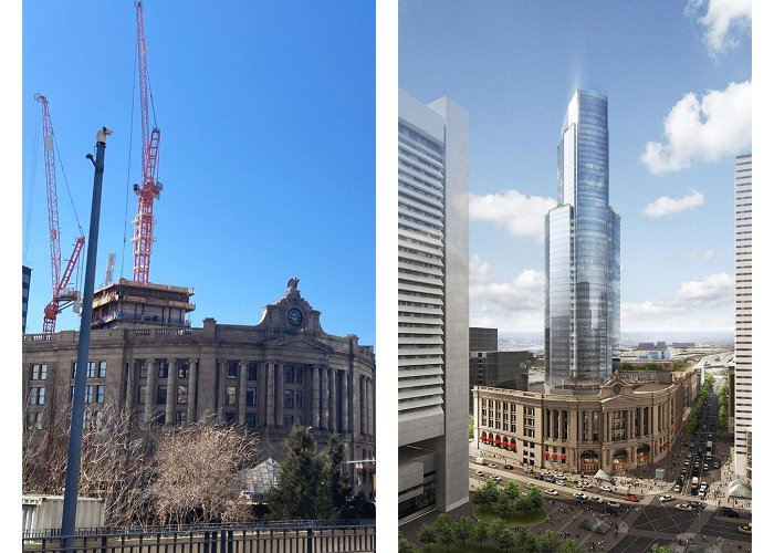 Boston South Station South Station Tower Enters Vertical Phase - Banker & Tradesman photo