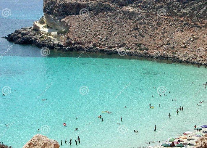 Isola dei conigli Isola dei Conigli beach editorial stock photo. Image of summer ... photo