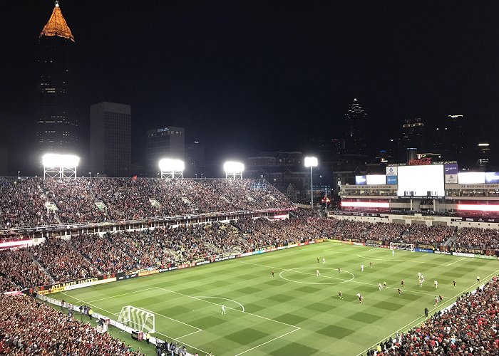 Bobby Dodd Stadium 2 Years Ago Today - Atlanta United played its first ever MLS game ... photo