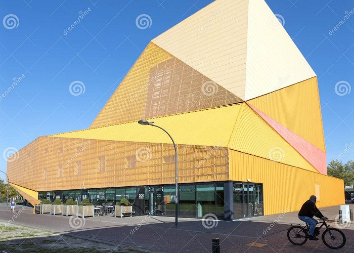 Agora Theatre Agora in Centre of Dutch Town Lelystad in Province of ... photo