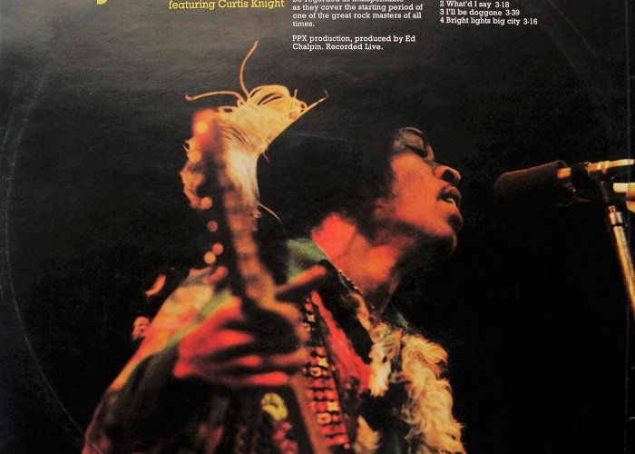 New Rock JIMI HENDRIX what'd I Say 1965 Recording W/curtis Knight Rare Vg ... photo