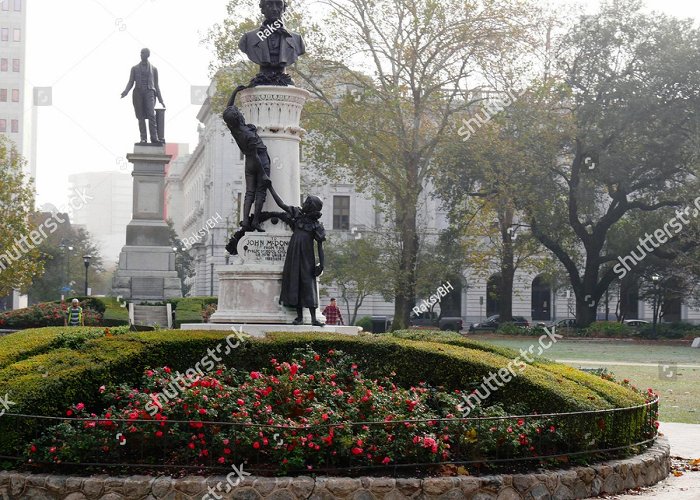 Lafayette Square New Orleans 2017 Statue Millionaire John Stock Photo 778777744 ... photo