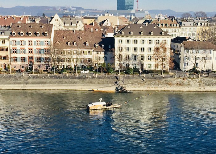 Pfalz Basel View of the Rhine River and Klein Basel from Münster Pfalz » Basel ... photo