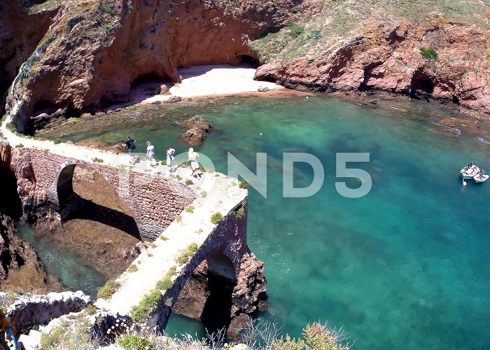 São João Fortress Berlenga island , Fort Path | Stock Video | Pond5 photo