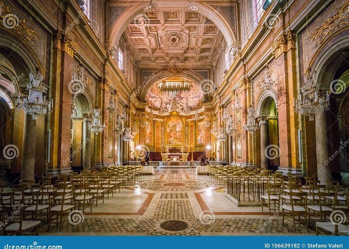 Celian Hill Basilica of Saints John and Paul on the Caelian Hill in Rome ... photo