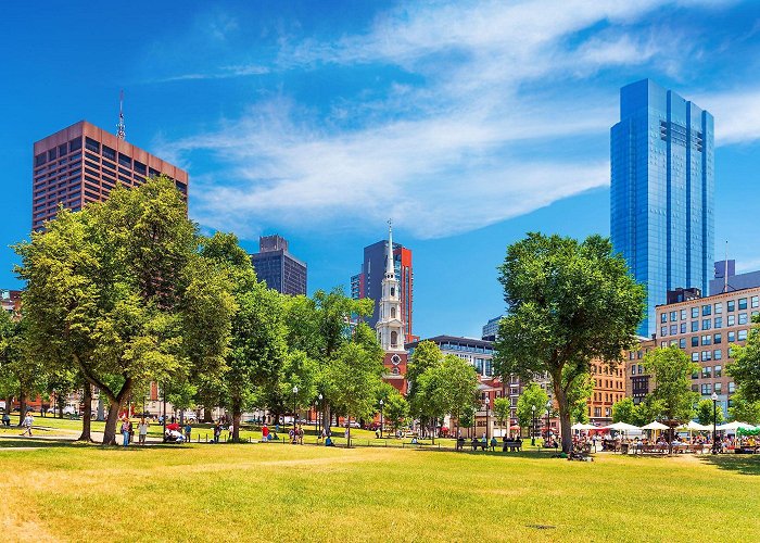 Boston Common Boston Common, Boston - WorldAtlas photo