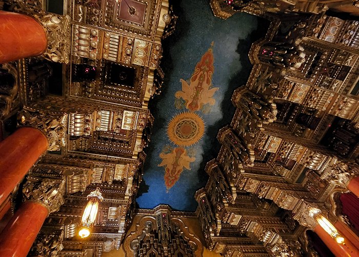 Fox Theater Fox Theater Lobby Ceiling, Detroit, MI : r/ArtDeco photo