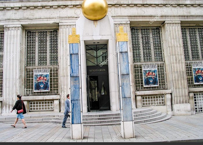 Bank Austria Kunstforum Vienna Austria June 2003 View Entrance Art Museum Bank Austria ... photo