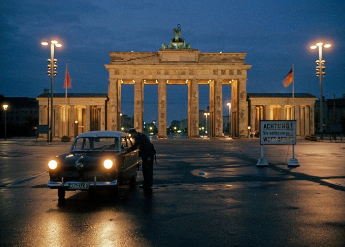 Brandenburg Gate A look back at life in walled-off West Berlin in 1961 photo