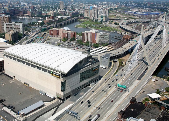 TD Garden Aerial of TD Garden, Boston photo