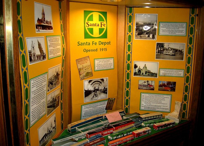 Santa Fe Depot Historical exhibit inside San Diego's Santa Fe Depot. – Cool San ... photo