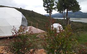 Hotel Glamping Bella Vista Guatavita Exterior photo