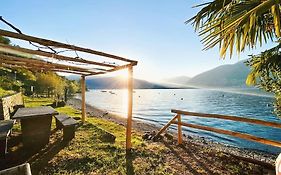 Boho Lake House - Private Beach 600M From The Property - Free Parking - Home Cinema Room Gambarogno Exterior photo