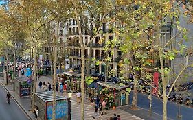 Hotel Hostal Parisien Las Ramblas Barcellona Exterior photo