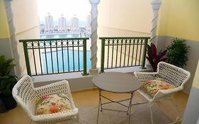 Beachfront Luxury Apartment-Pearl Island شقه مطله على الشاطئ بجزيرة اللؤلؤه Ad Dawhah Exterior photo