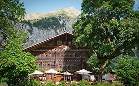 Hotel Landgasthof Ruedihus Kandersteg Exterior photo