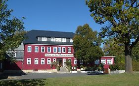 Hotel Zum Roten Hirsch Im Gruenen Wald Saalfeld Saale Exterior photo