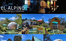 Hotel El Alpino Cabana Glamping & Camping Guatavita Exterior photo