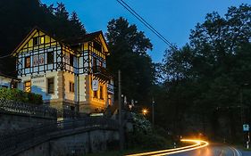 Hotel Waldhaeusel Bad Schandau Exterior photo