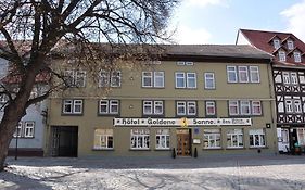 Hotel Goldene Sonne Arnstadt Exterior photo