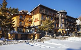 Hotel Belvedere Colle Colle Sestriere Exterior photo