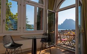 Romantic Bijou Villa Lugano Exterior photo