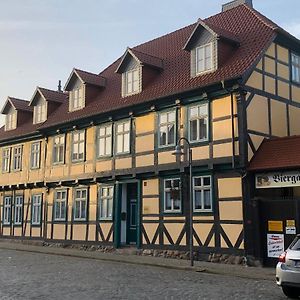 Hotel Pension Hansehof Salzwedel Exterior photo