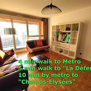 Appartamento 4 min walk to Metro, 60m², renovated, La Défense Puteaux Exterior photo