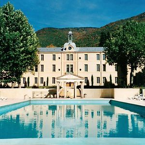 Appartamento Cosy Flat In A Drome Chateau With Pool Montbrun-les-Bains Exterior photo